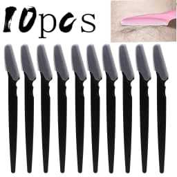 Wholesale 5/10/30/40pcs Razor for Trimmer and Women Eyebrow and Men Shaver with Hair Razor and Face Protective Cover, Safe Rap