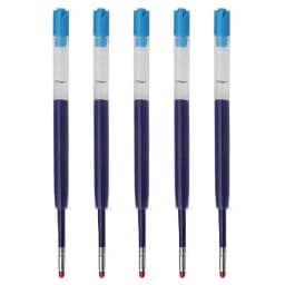 5/50 PCS Ballpoint Pen Refill For Parker Pens Medium Gel Pen L:10cm In Black Ink Rods Refills Office School Supplies Stationery