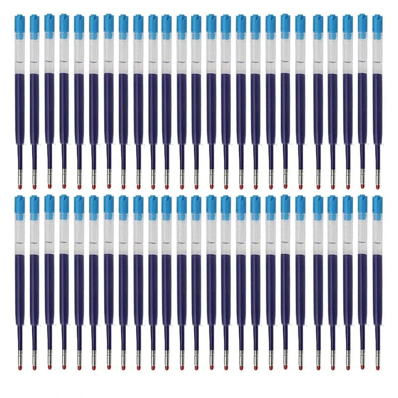 5/50 PCS Ballpoint Pen Refill For Parker Pens Medium Gel Pen L:10cm In Black Ink Rods Refills Office School Supplies Stationery