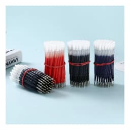 5/50 PCS Ballpoint Pen Refill For Parker Pens Medium Gel Pen L:10cm In Black Ink Rods Refills Office School Supplies Stationery