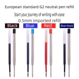 5/50 PCS Ballpoint Pen Refill For Parker Pens Medium Gel Pen L:10cm In Black Ink Rods Refills Office School Supplies Stationery