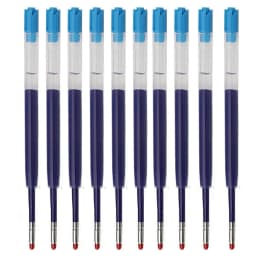 5/50 PCS Ballpoint Pen Refill For Parker Pens Medium Gel Pen L:10cm In Black Ink Rods Refills Office School Supplies Stationery
