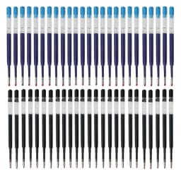 5/50 PCS Ballpoint Pen Refill For Parker Pens Medium Gel Pen L:10cm In Black Ink Rods Refills Office School Supplies Stationery