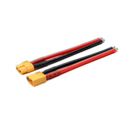 4pcs XT60 Battery Male Female Connector Plug - 10cm 14AWG Silicone Wire Cable for RC Airplane Lipo Battery ESC FPV Drone Expand