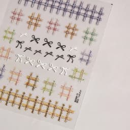 1pcs 5D Black White Lace Striped Nail Art Stickers Luxury Crystal Diamond Nail Stickers Pearl Autumn Winter Nails Decals DIY