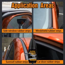 Rubber Seal Protectant | Rejuvenates Color & Flexibility, Prevents Sticking in Winter, Prolongs Rubber Seals on Doors & Windows