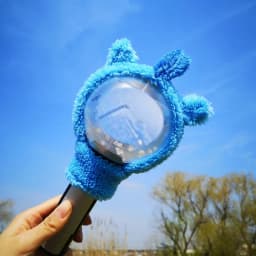 BT21 Support Lamp Protective Cover Dustproof and Fall Proof Cute Cartoon Design Exclusive for Fans Decorate Kpop Boys Lightstick