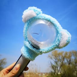 BT21 Support Lamp Protective Cover Dustproof and Fall Proof Cute Cartoon Design Exclusive for Fans Decorate Kpop Boys Lightstick