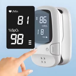 Health Portable Mini Finger Pulse Oximeter Blood Oxygen Saturation SpO2 Oximetro Oxymeter For Home