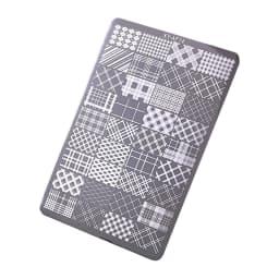 Manicure Nail Art Stamping Plate Stainless Steel Template DIY Manicure Tool with Creative Patterns