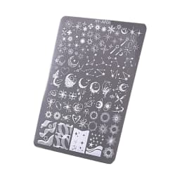 Manicure Nail Art Stamping Plate Stainless Steel Template DIY Manicure Tool with Creative Patterns