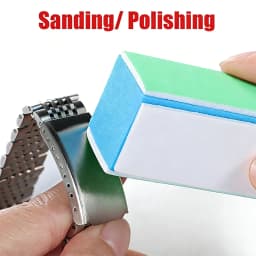 1/2/4pcs Watch Cleaner Rod 4-Sided Polishing Files Sanding Block Watchmaker's Clean Polish Tool for Wristwatch Parts