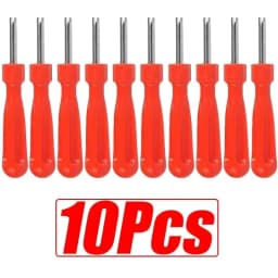 1 20Pcs Tyre Valve Core Remover Tool for Car Bike Motorbike Truck, Tire Valve Stem Repair Screwdriver Set