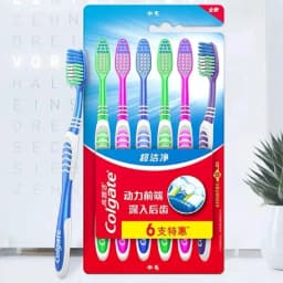 Colgate Toothbrushes Set Random Colors Family Couple Travel Toothbrush for Men Women Daily Oral Care