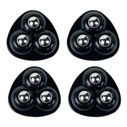 Self Adhesive Paste Universal Wheel 360 Degree Free Rotation Small Wheels No Noise for Trash Can Bottom Kitchen Small Appliances