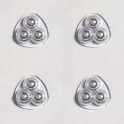 Self Adhesive Paste Universal Wheel 360 Degree Free Rotation Small Wheels No Noise for Trash Can Bottom Kitchen Small Appliances