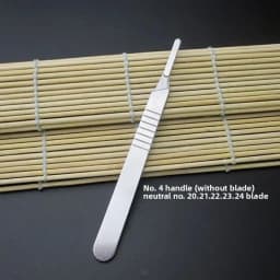 Surgical Scalpel Blades 100PCS/BOX Carbon Steel Medical Knife Handle Holder Dissection Cutting Phone Repair Carving Sterilized