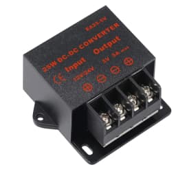 12V 24V to 5V 5A 10A 15A DC DC Converter Step Down Voltage Regulator Buck Converter Car Power Supply Transformer Module