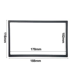 7inch Frame Panel For Car Radio MP5 Player Video Stereo Multimedia 7010B 7012B 7018B Universal