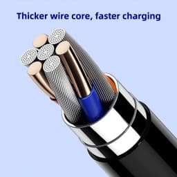 10Pcs 5A PD 100W Dual USB C Super Fast Charge Cable for Samsung S22 S23 S24 Plus Note 20 Ultra A54 A55 Quick Charging Data Cable