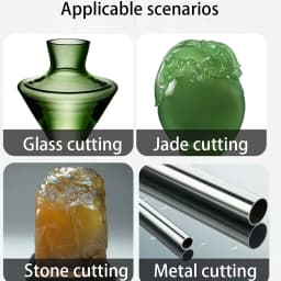 High-precision diamond cutting wire - hand silver cutting wire, durable home manual cutting tool, suitable for jade diamond
