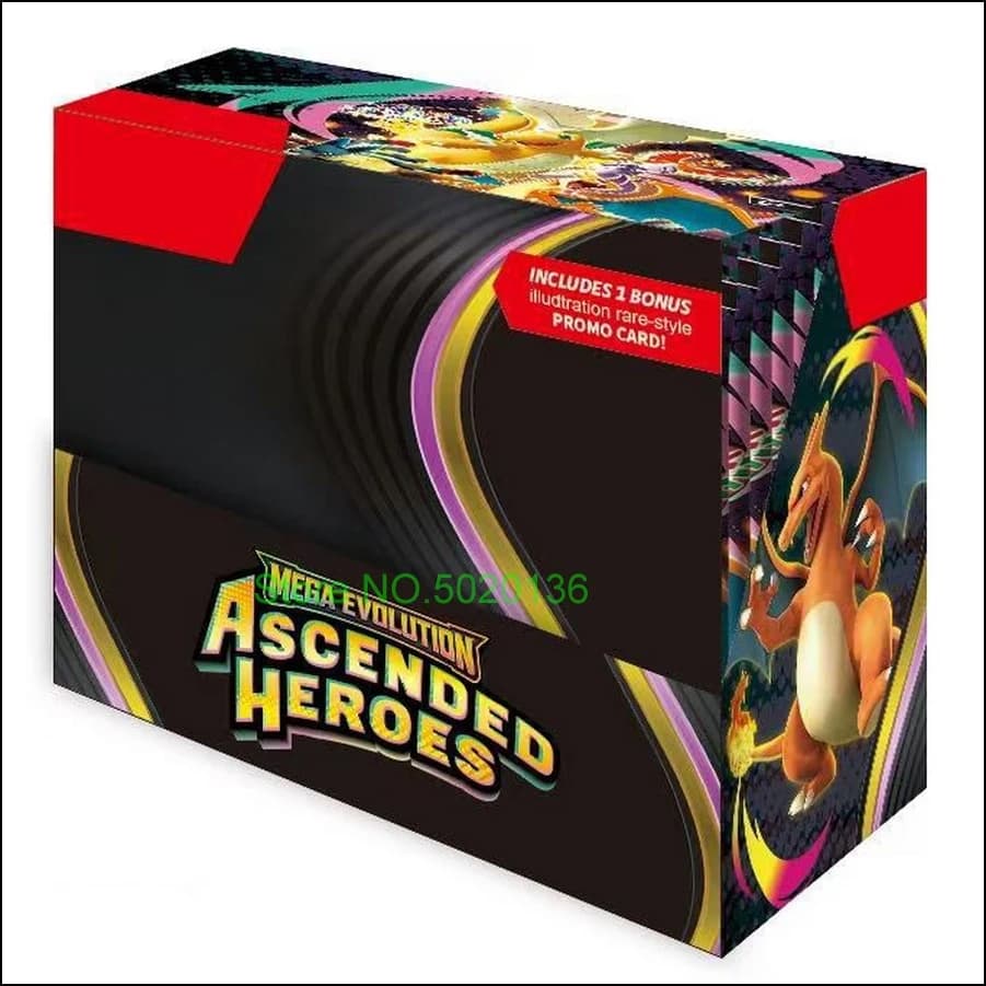2026 NEW HOT 30-360pcs Pokémon Ascended Heroes Sealed Elite Trainer Box - Mega Evolution Pokémon Cards