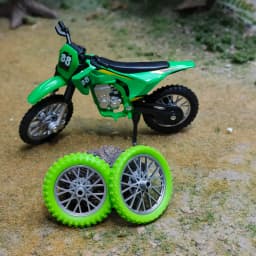 Simulation Off-Road Motorcycle Model Toy Alloy Metal Sliding Function Collectible Children's Gift