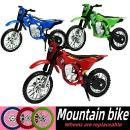 Simulation Off-Road Motorcycle Model Toy Alloy Metal Sliding Function Collectible Children's Gift