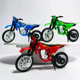 Simulation Off-Road Motorcycle Model Toy Alloy Metal Sliding Function Collectible Children's Gift