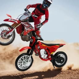 Simulation Off-Road Motorcycle Model Toy Alloy Metal Sliding Function Collectible Children's Gift