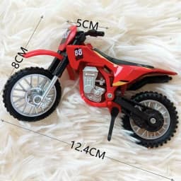 Simulation Off-Road Motorcycle Model Toy Alloy Metal Sliding Function Collectible Children's Gift