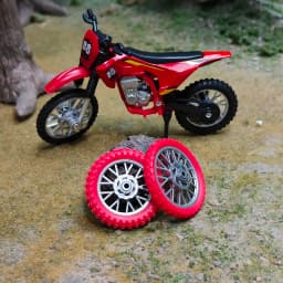 Simulation Off-Road Motorcycle Model Toy Alloy Metal Sliding Function Collectible Children's Gift