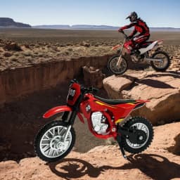 Simulation Off-Road Motorcycle Model Toy Alloy Metal Sliding Function Collectible Children's Gift