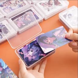 3/5/10Pcs Plastic Boxes Playing Cards Container Storage Case Packing Poker Game Card Box Board Games Card Organizer