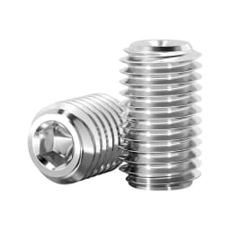 DIN913 304 Stainless Steel A2-70 Hexagon Socket Flat Point Set Screws Allen Headless Grub Screws M1.6 M2 M2.5 M3 M4 M5 M6 M8 M10