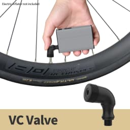 4-in-1 Universal Inflator Pump Nozzle Hose Adapter Valve Convertor for Schrader Presta Dunlop Clik Valve Fits MTB & Road Bike