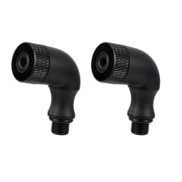 4-in-1 Universal Inflator Pump Nozzle Hose Adapter Valve Convertor for Schrader Presta Dunlop Clik Valve Fits MTB & Road Bike