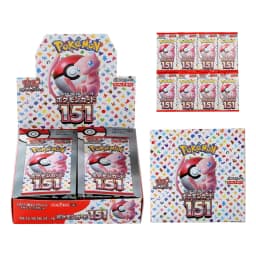 Pokemon Japanese 140pcs PTCG Game Collection Foil Card Japan Scarlet Violet 151 SV11B Black Bolt & SV11W White Flare Booster Box