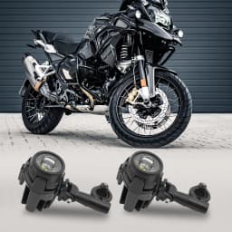 1 Pair Motorcycle Fog Light Additional Headlights, 2Pcs Universal LED Spotlights 6000K 40W for BMW R1200GS F800GS F700GS F650FS