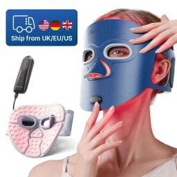 Hello Face 510K / CE Beauty LED Mask Infrared Red Light Wrinkle Reduction Blue Light Acne Treatment 3000mAh Skin Care Device