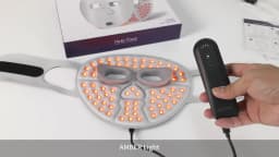 Hello Face 510K / CE Beauty LED Mask Infrared Red Light Wrinkle Reduction Blue Light Acne Treatment 3000mAh Skin Care Device