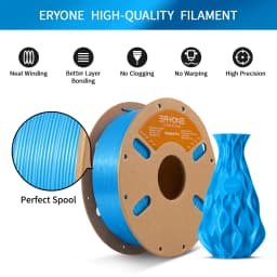 ERYONE NEW Standard PLA Filament 1/3/5/10kg 1.75mm 3D PLA Low Shrinkage Consumable For 3D Printer 1KG/Roll (2.2lbs/Roll)
