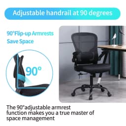 Office Chair, Breathable Mesh Swivel Desk Chair, Lumbar Back Support Ergonomic Office Chair, Computer Chair Office Chairs