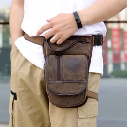 Waterproof Motorcycle Leg Bag Buckle Design Canvas Funny Drop Belt Pouch Waist Bag Motorcycle Saddle Bag Tactical Thigh Packs