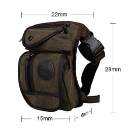 Waterproof Motorcycle Leg Bag Buckle Design Canvas Funny Drop Belt Pouch Waist Bag Motorcycle Saddle Bag Tactical Thigh Packs