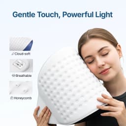 Hello Face L6 LED Light Mask 720pcs 630nm Red Light & 850nm NIR Light Skin-friendly Fabric Body Care Machine 510K /CE