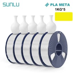 SUNLU 5KG 3D AntiString PLA/PLA Meta/High Speed PLA Filament 1.75mm 1KG/Roll 3D Printer Neatly Wound 3D Filament for 3D Printer