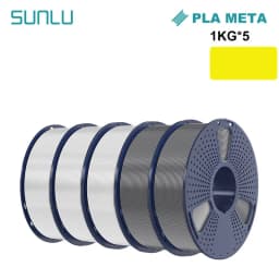 SUNLU 5KG 3D AntiString PLA/PLA Meta/High Speed PLA Filament 1.75mm 1KG/Roll 3D Printer Neatly Wound 3D Filament for 3D Printer