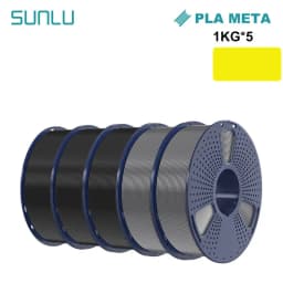 SUNLU 5KG 3D AntiString PLA/PLA Meta/High Speed PLA Filament 1.75mm 1KG/Roll 3D Printer Neatly Wound 3D Filament for 3D Printer