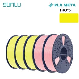 SUNLU 5KG 3D AntiString PLA/PLA Meta/High Speed PLA Filament 1.75mm 1KG/Roll 3D Printer Neatly Wound 3D Filament for 3D Printer